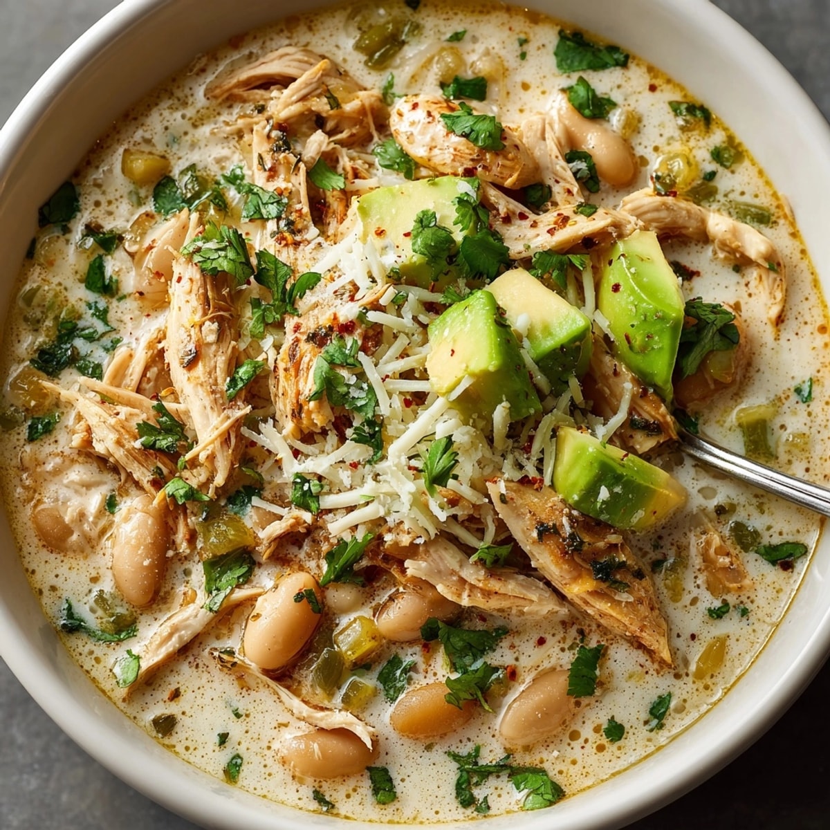 Secrets to Rich & Creamy White Bean Chicken Chili: Thighs & Beans